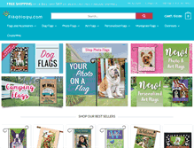 Tablet Screenshot of flagology.com